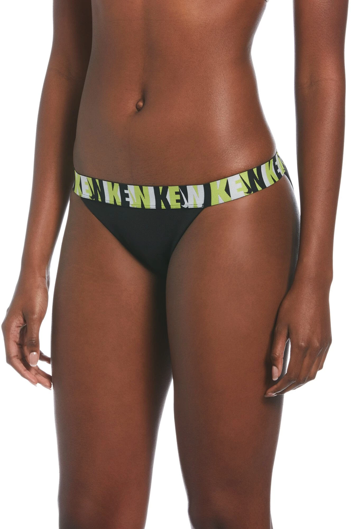Nike Swim Logo Tape Banded Bikini Bottoms Women, rose 3 Nike Swim Logo Tape Banded Bikini Bottoms Women, rose
