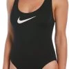 Nike Swim Logo Tape Cross Back One Piece Swimsuit Women, noir 2 Nike Swim Logo Tape Cross Back One Piece Swimsuit Women, noir -Natation Femme Soldes nike swim logo tape cross back one piece swimsuit women black 1