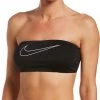 Nike Swim Multi Logo Banded Bikini Top Women, turquoise