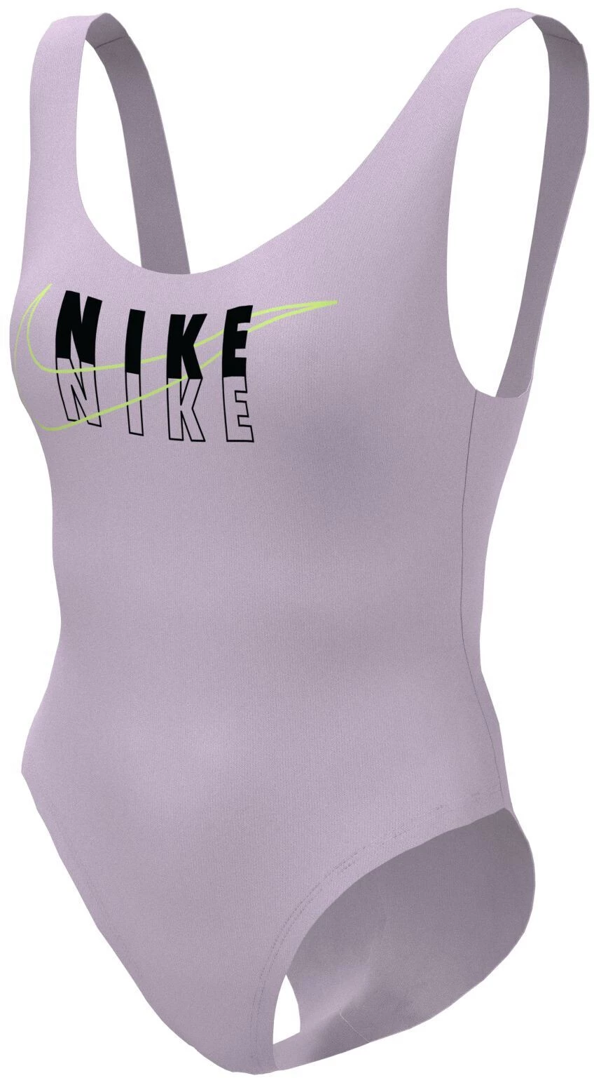 Nike Swim Multi Logo U-Back One Piece Swimsuit Women, noir 4 Nike Swim Multi Logo U-Back One Piece Swimsuit Women, noir – Image 2