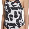 Nike Swim Multiple Print Fastback One Piece Swimsuit Women, Multicolore -Natation Femme Soldes nike swim multiple print fastback one piece swimsuit women black 1