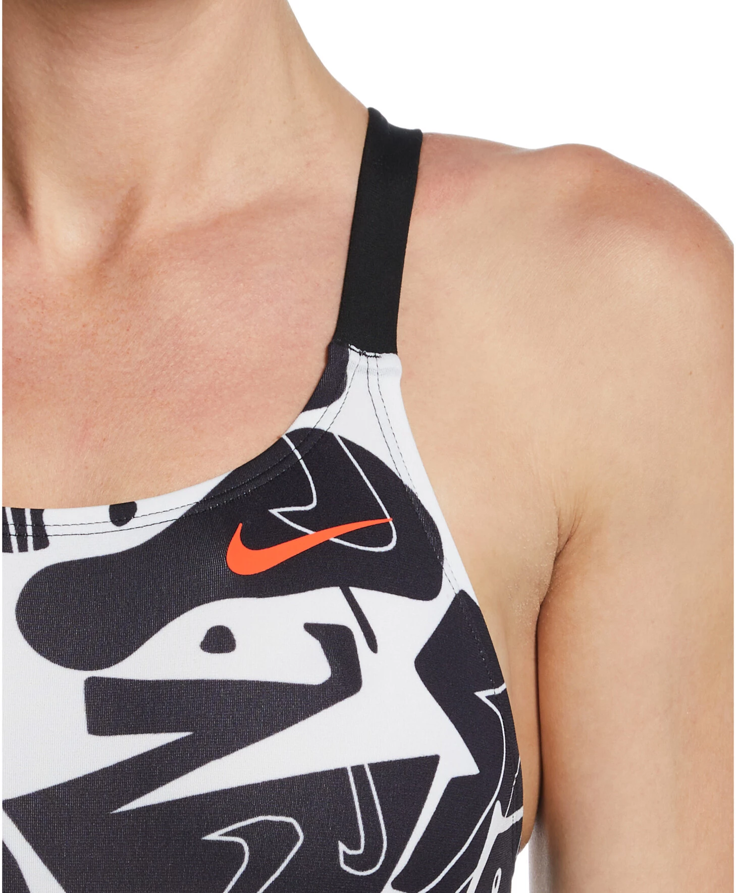 Nike Swim Multiple Print Fastback One Piece Swimsuit Women, Multicolore 5 Nike Swim Multiple Print Fastback One Piece Swimsuit Women, Multicolore – Image 3