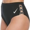 Nike Swim Sneakerkini High Waist Cheeky Bottoms Women, noir -Natation Femme Soldes nike swim sneakerkini high waist cheeky bottoms women black 1
