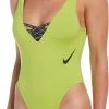 Nike Swim Sneakerkini U-Back One Piece Swimsuit Women, orange 1 Nike Swim Sneakerkini U-Back One Piece Swimsuit Women, orange -Natation Femme Soldes nike swim sneakerkini u back one piece swimsuit women atomic green 1