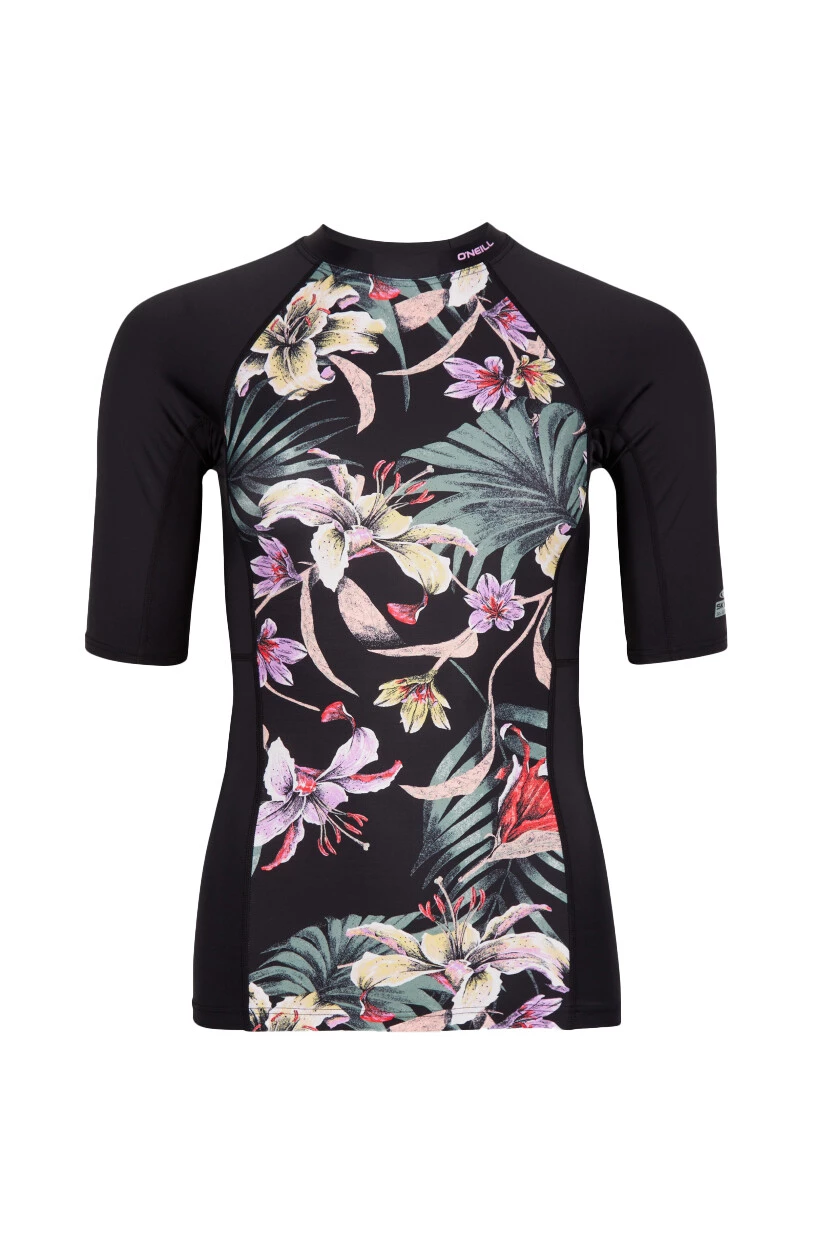 O'Neill Anglet SS Skin AOP Women, noir/Multicolore 3 O'Neill Anglet SS Skin AOP Women, noir/Multicolore