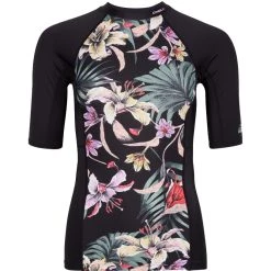 O'Neill Anglet SS Skin AOP Women, noir/Multicolore