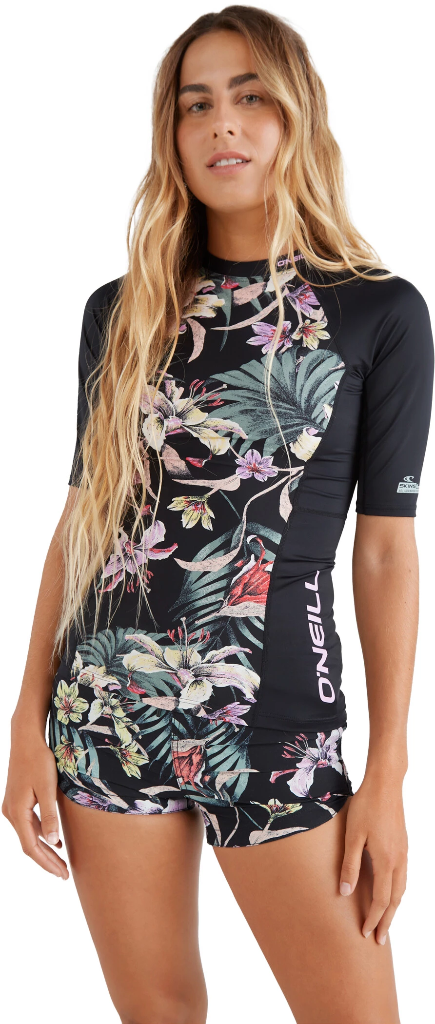 O'Neill Anglet SS Skin AOP Women, noir/Multicolore 5 O'Neill Anglet SS Skin AOP Women, noir/Multicolore – Image 3