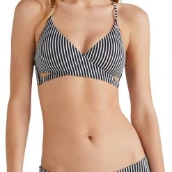 O'Neill Baay Maoi Mix Fixed Essentials Bikini Women, vert/blanc -Natation Femme Soldes oneill baay maoi mix fixed essentials bikini women black ao 2 1