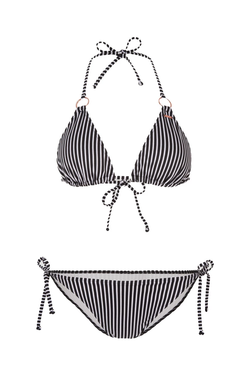 O'Neill Capri Bondey Fixed Essentials Bikini Women, noir/blanc 3 O'Neill Capri Bondey Fixed Essentials Bikini Women, noir/blanc