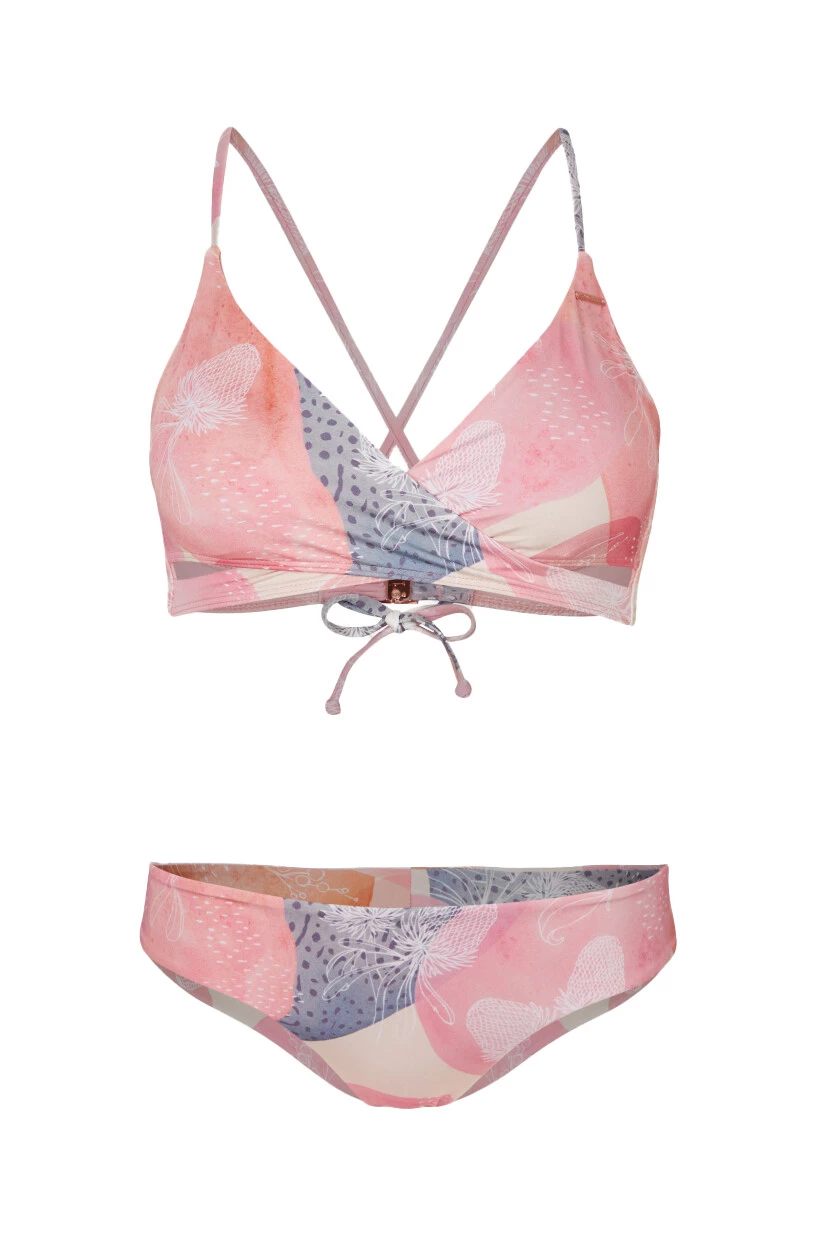 O'Neill Global Baay Maoi Fixed Bikini Women, rose/Multicolore 3 O'Neill Global Baay Maoi Fixed Bikini Women, rose/Multicolore