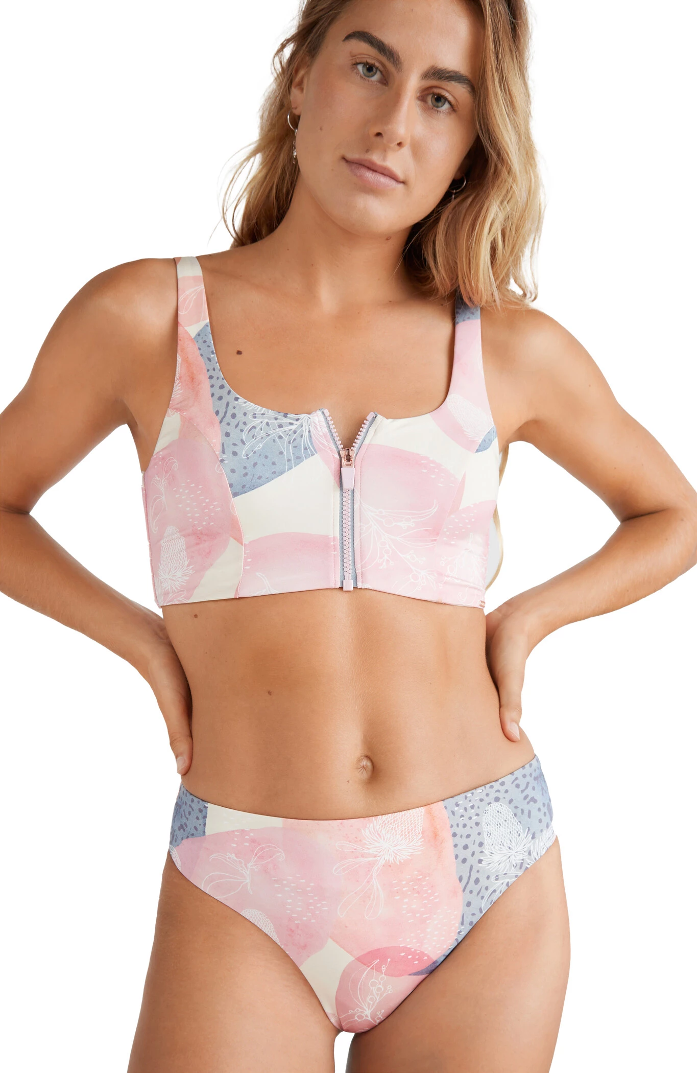 O'Neill Global Jane Love Fixed Bikini Women, rose/Multicolore 4 O'Neill Global Jane Love Fixed Bikini Women, rose/Multicolore – Image 2