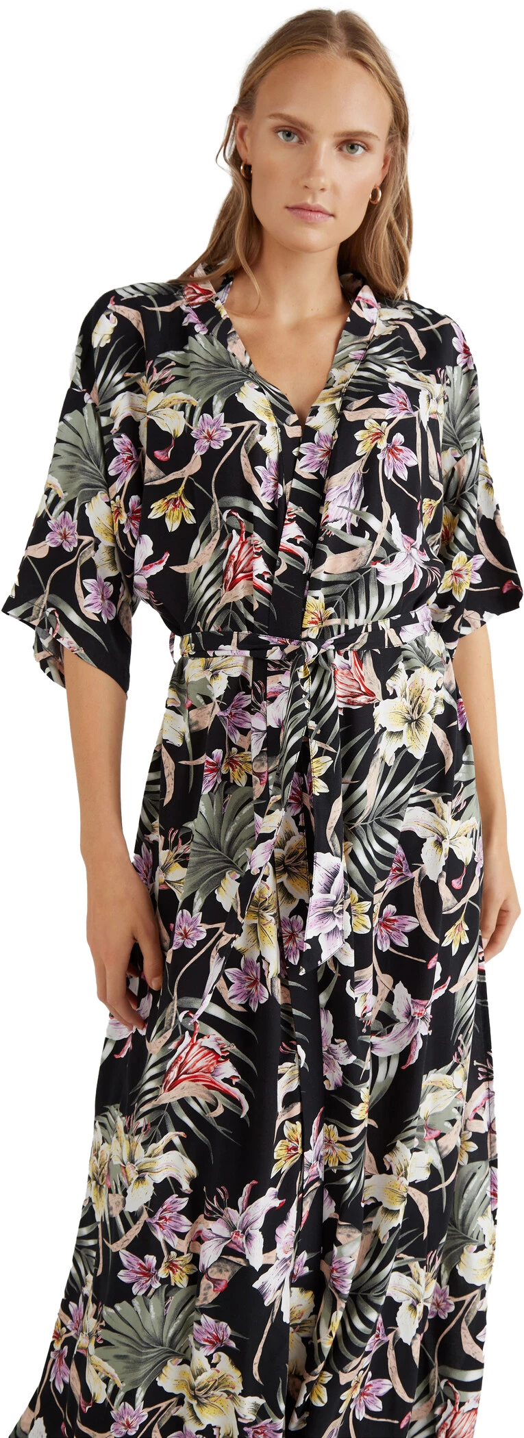 O'Neill Mix & Match Kimono Women, noir/Multicolore 7 O'Neill Mix & Match Kimono Women, noir/Multicolore – Image 5