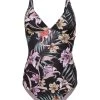 O'Neill Sunset Swimsuit Women, noir/Multicolore 2 O'Neill Sunset Swimsuit Women, noir/Multicolore -Natation Femme Soldes oneill sunset swimsuit women black ao 1