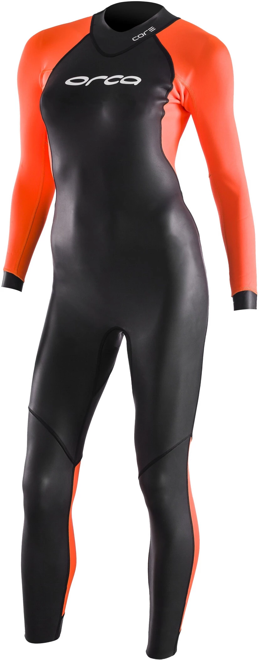 ORCA Openwater Core Hi-Vis Wetsuit Women, noir/orange 3 ORCA Openwater Core Hi-Vis Wetsuit Women, noir/orange