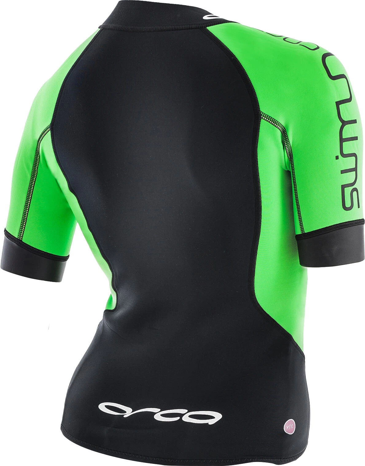 ORCA Swimrun Core T-shirt zippé Femme, noir/vert 4 ORCA Swimrun Core T-shirt zippé Femme, noir/vert – Image 2