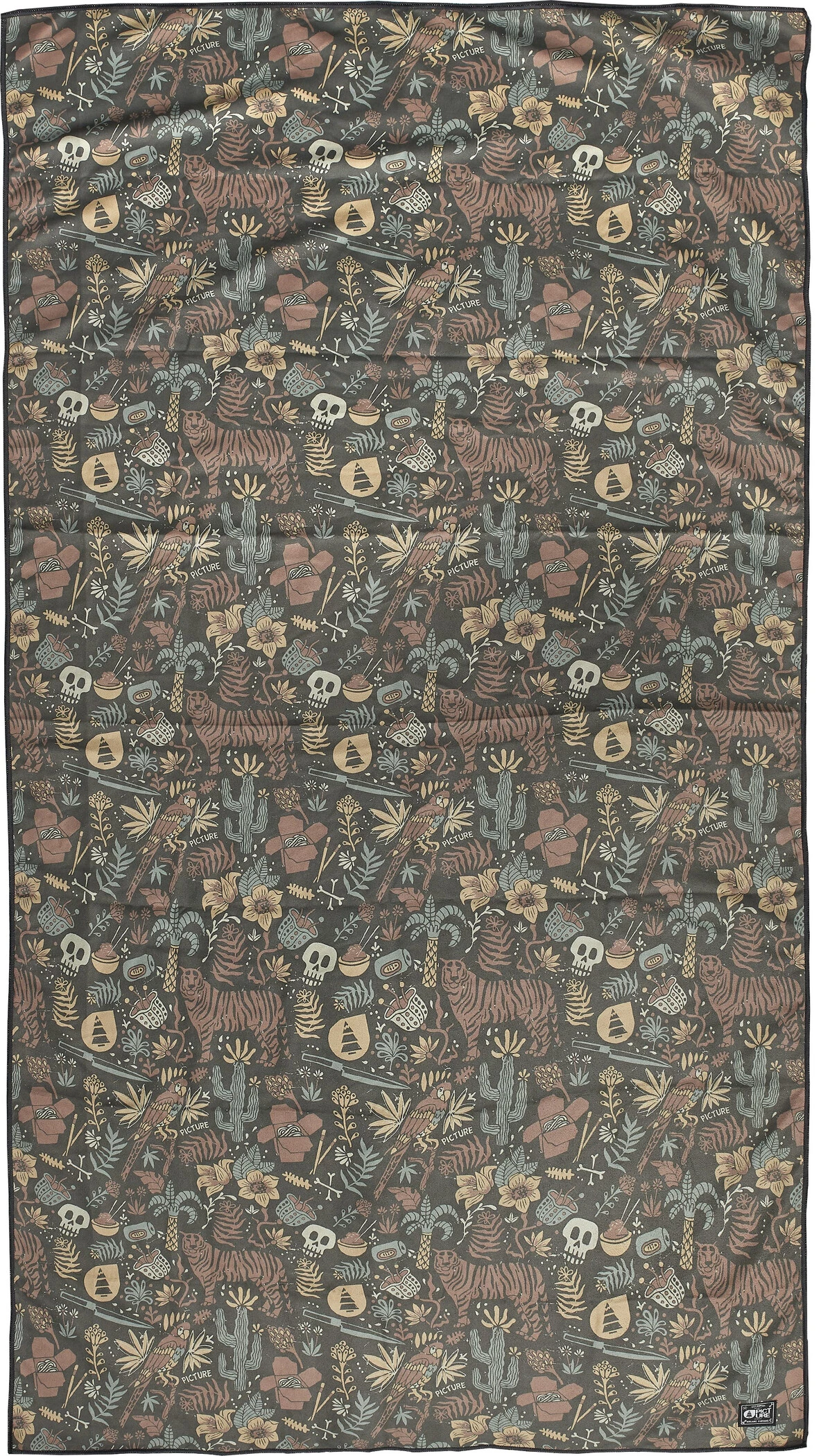 Picture Break Towel, rouge/bleu 3 Picture Break Towel, rouge/bleu