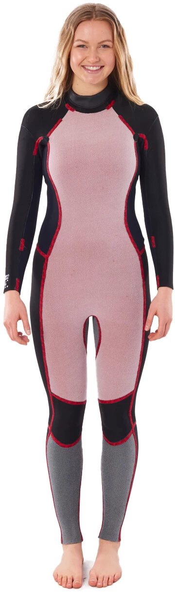 Rip Curl Dawn Patrol Back Zip Wetsuit Women, noir 5 Rip Curl Dawn Patrol Back Zip Wetsuit Women, noir – Image 3