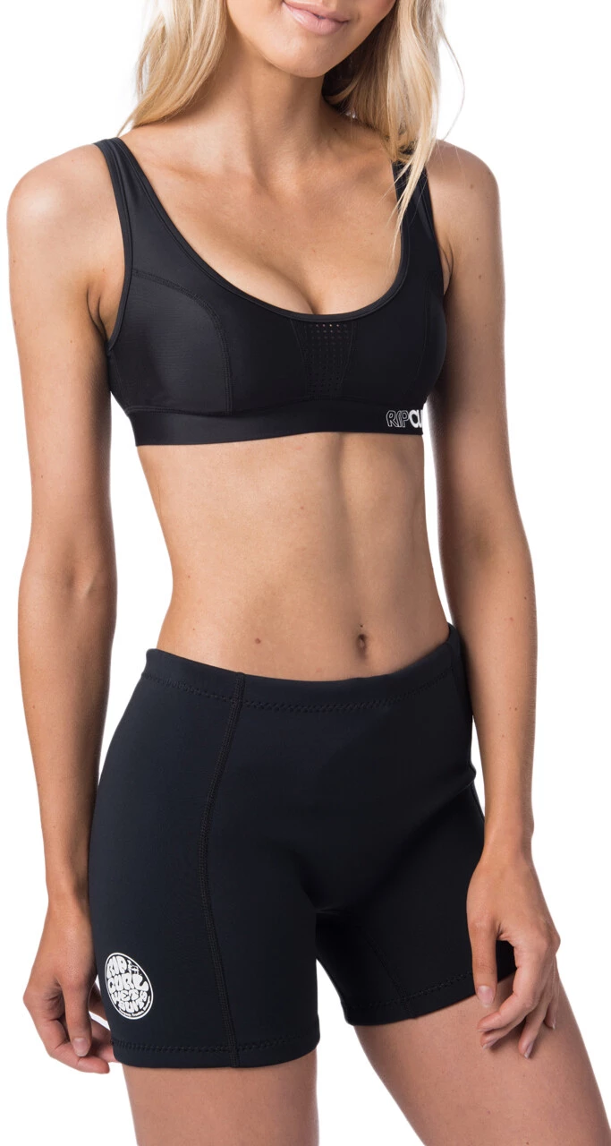 Rip Curl Dawn Patrol Short Néoprène 1mm Femme, noir 7 Rip Curl Dawn Patrol Short Néoprène 1mm Femme, noir – Image 5