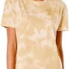 Rip Curl Icon Of Surf SS UV Shirt Women, rose -Natation Femme Soldes rip curl icon of surf ss uv shirt women gold 1