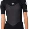Rip Curl Omega SS Springsuit Women, noir 2 Rip Curl Omega SS Springsuit Women, noir -Natation Femme Soldes rip curl omega ss springsuit women black 1