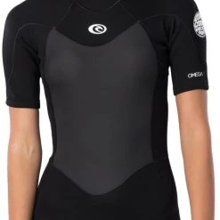 Rip Curl Omega SS Springsuit Women, noir