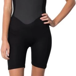 Rip Curl Omega SS Springsuit Women, noir -Natation Femme Soldes rip curl omega ss springsuit women black 3