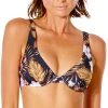 Rip Curl Playabella D-DD Cup Top Women, noir/Multicolore 2 Rip Curl Playabella D-DD Cup Top Women, noir/Multicolore -Natation Femme Soldes rip curl playabella d dd cup top women black 1