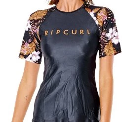 Rip Curl Playabella Relaxed SS Shirt Women, noir