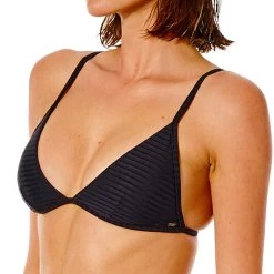 Rip Curl Premium Surf Banded Fixed Triangle Women, noir 9 Rip Curl Premium Surf Banded Fixed Triangle Women, noir -Natation Femme Soldes rip curl premium surf banded fixed triangle women black 3