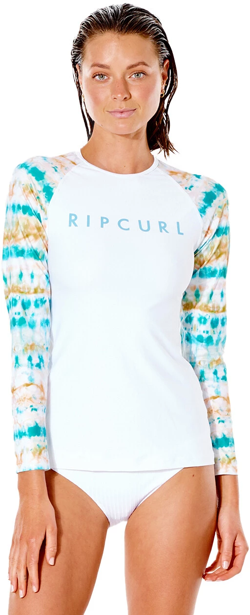 Rip Curl Summer Breeze Relaxed LS Shirt Women, blanc/Multicolore 3 Rip Curl Summer Breeze Relaxed LS Shirt Women, blanc/Multicolore