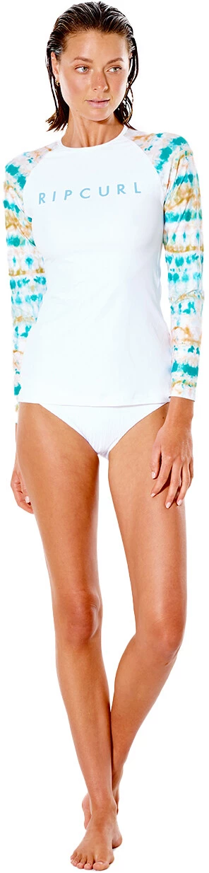 Rip Curl Summer Breeze Relaxed LS Shirt Women, blanc/Multicolore 5 Rip Curl Summer Breeze Relaxed LS Shirt Women, blanc/Multicolore – Image 3