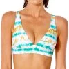 Rip Curl Summer Palm Revo Halter Women, blanc/turquoise 2 Rip Curl Summer Palm Revo Halter Women, blanc/turquoise -Natation Femme Soldes rip curl summer palm revo halter women light aqua 1