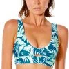 Rip Curl Sun Rays Mirage Top Women, Bleu pétrole/turquoise 1 Rip Curl Sun Rays Mirage Top Women, Bleu pétrole/turquoise -Natation Femme Soldes rip curl sun rays mirage top women dark teal 1