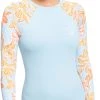 Roxy Island In The Sun LS Back Zip Onesie Women, bleu/orange -Natation Femme Soldes roxy island in the sun ls back zip onesie women cool blue s island time 1