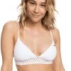 Roxy Shadow In The Sun Tri Top Women, blanc 1 Roxy Shadow In The Sun Tri Top Women, blanc -Natation Femme Soldes roxy shadow in the sun tri top women bright white 1