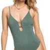 Roxy Shimmer Time Swimsuit Women, vert 2 Roxy Shimmer Time Swimsuit Women, vert -Natation Femme Soldes roxy shimmer time swimsuit women laurel wreath 1
