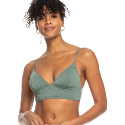 Roxy Shimmer Time Tank Top Women, vert -Natation Femme Soldes roxy shimmer time tank top women laurel wreath 3