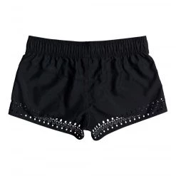 Roxy Under The Moon Short de bain 2’’ Femme, noir