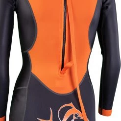 Sailfish Atlantic 2 Wetsuit Women, noir/orange -Natation Femme Soldes sailfish atlantic 2 wetsuit women black orange 3