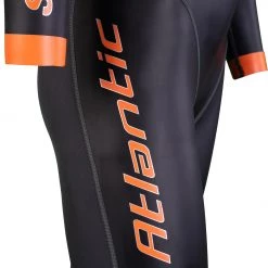 Sailfish Atlantic 2 Wetsuit Women, noir/orange -Natation Femme Soldes sailfish atlantic 2 wetsuit women black orange 5