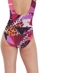 Speedo Allover U-Back Swimsuit Women, rose/Multicolore 10 Speedo Allover U-Back Swimsuit Women, rose/Multicolore -Natation Femme Soldes speedo allover u back swimsuit women leaf true navy fluo pink salso 3