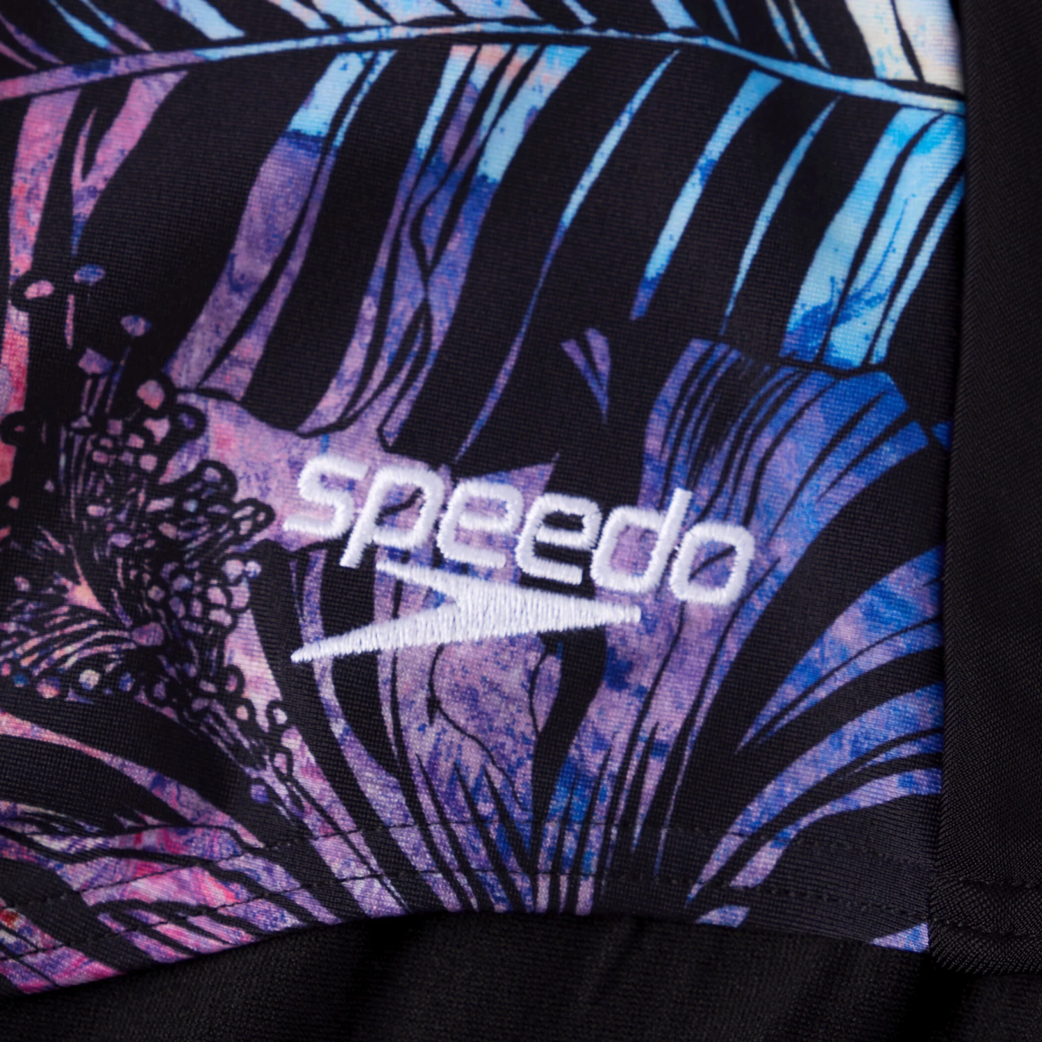 Speedo Allover U-Back Swimsuit Women, Multicolore/bleu 4 Speedo Allover U-Back Swimsuit Women, Multicolore/bleu – Image 2