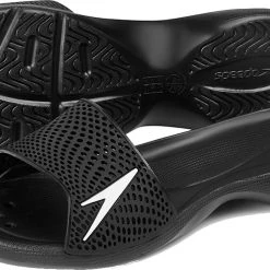Speedo Atami II Max Chaussons Femme, noir 8 Speedo Atami II Max Chaussons Femme, noir -Natation Femme Soldes speedo atami ii max splippers women black white 3