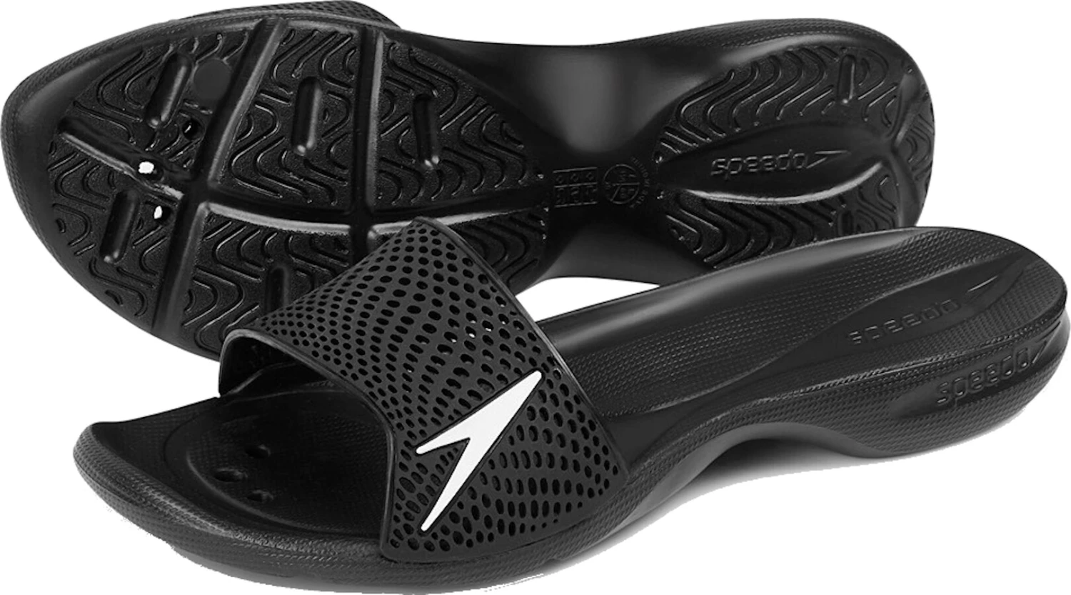 Speedo Atami II Max Chaussons Femme, noir 5 Speedo Atami II Max Chaussons Femme, noir – Image 3