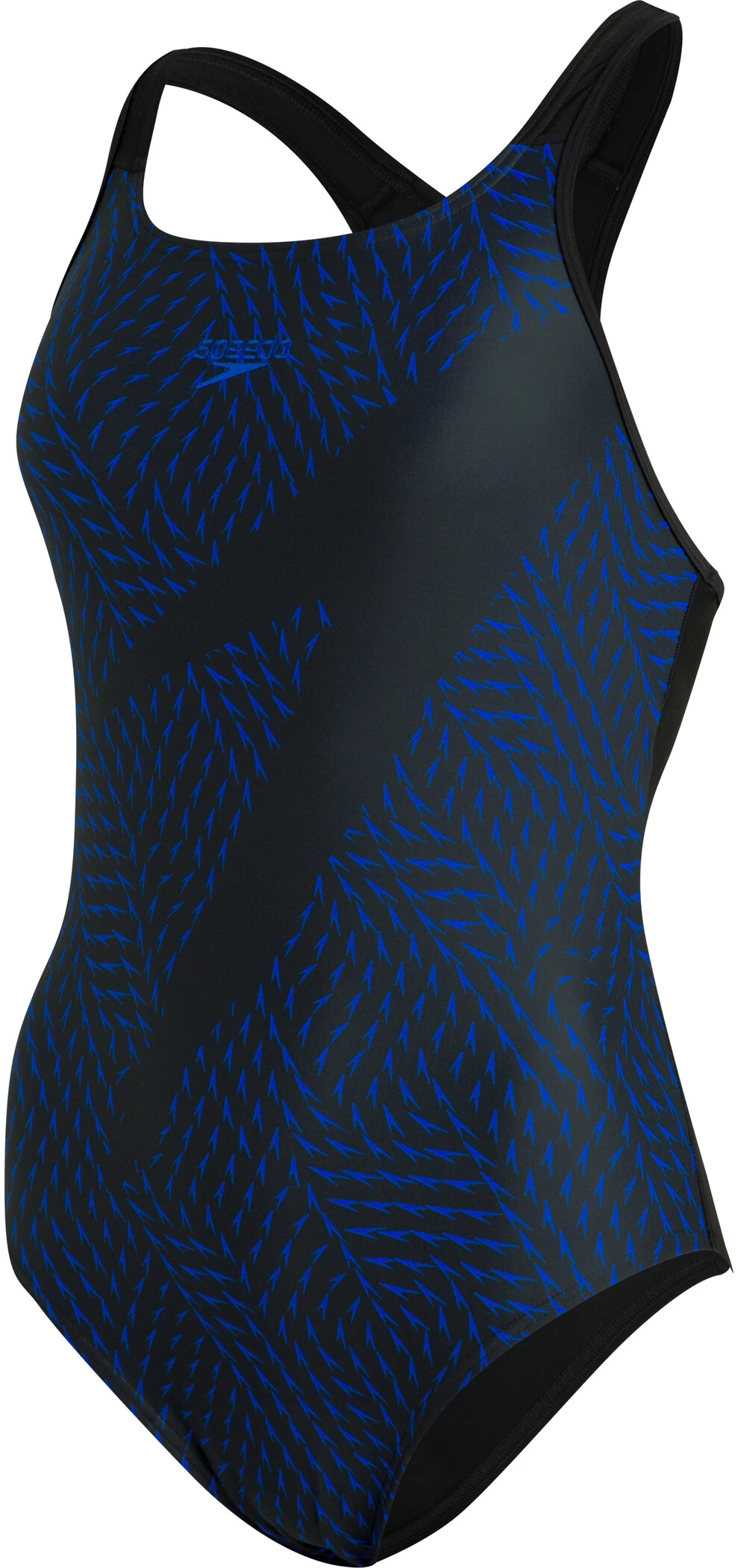 Speedo Boom Logo Placement Racerback Swimsuit Women, noir/bleu 3 Speedo Boom Logo Placement Racerback Swimsuit Women, noir/bleu