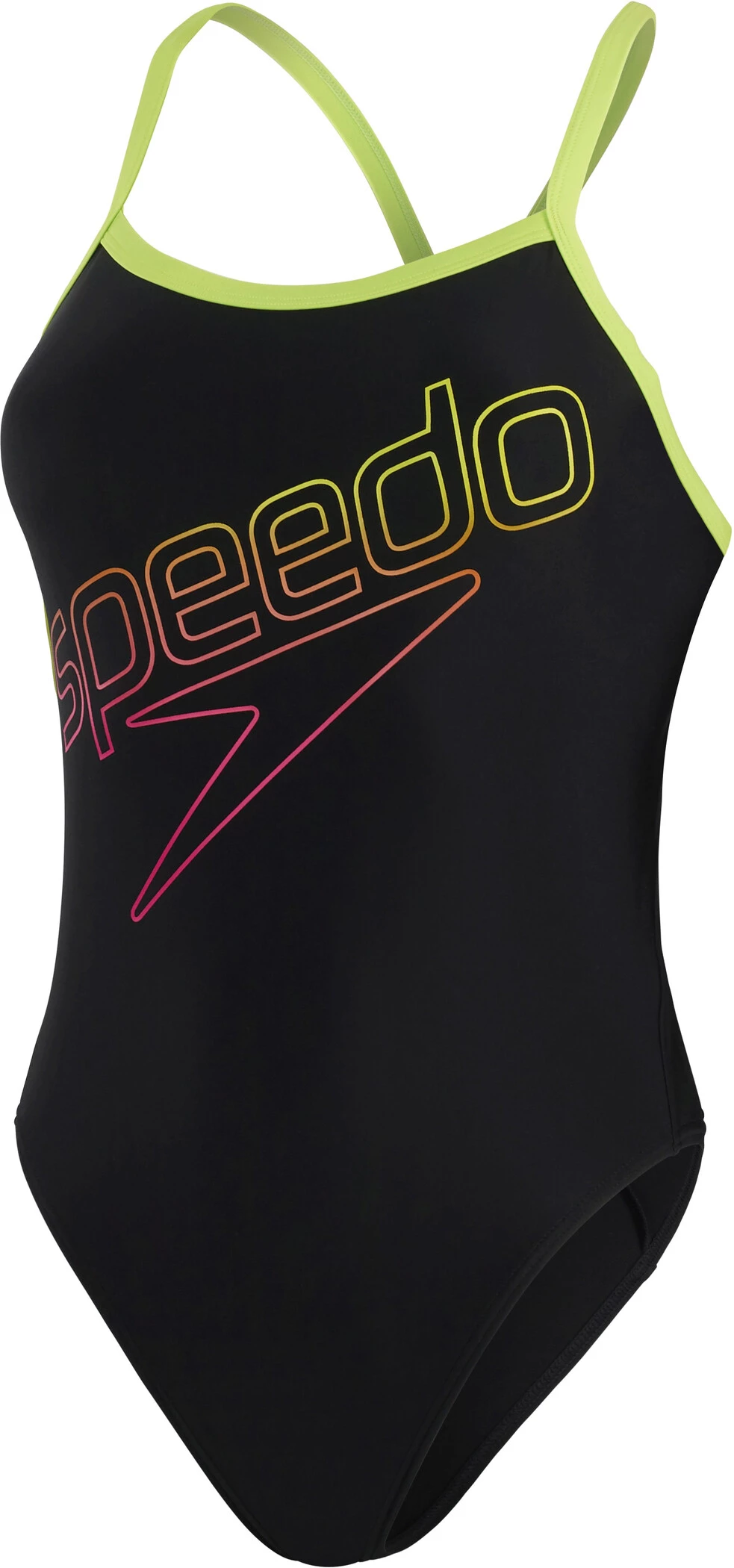 Speedo Boom Logo Turnback Swimsuit Women, noir 3 Speedo Boom Logo Turnback Swimsuit Women, noir