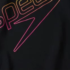 Speedo Boom Logo Turnback Swimsuit Women, noir 6 Speedo Boom Logo Turnback Swimsuit Women, noir -Natation Femme Soldes speedo boom logo turnback swimsuit women black atomic lime electric pink 2