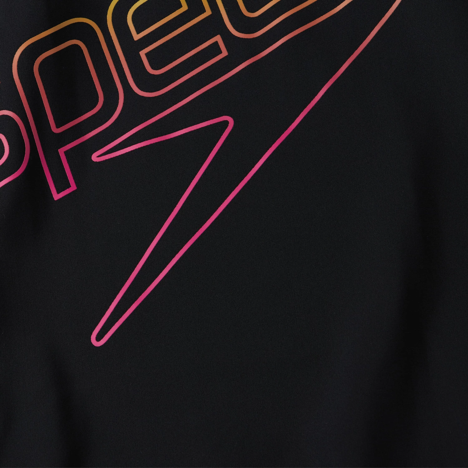 Speedo Boom Logo Turnback Swimsuit Women, noir 4 Speedo Boom Logo Turnback Swimsuit Women, noir – Image 2