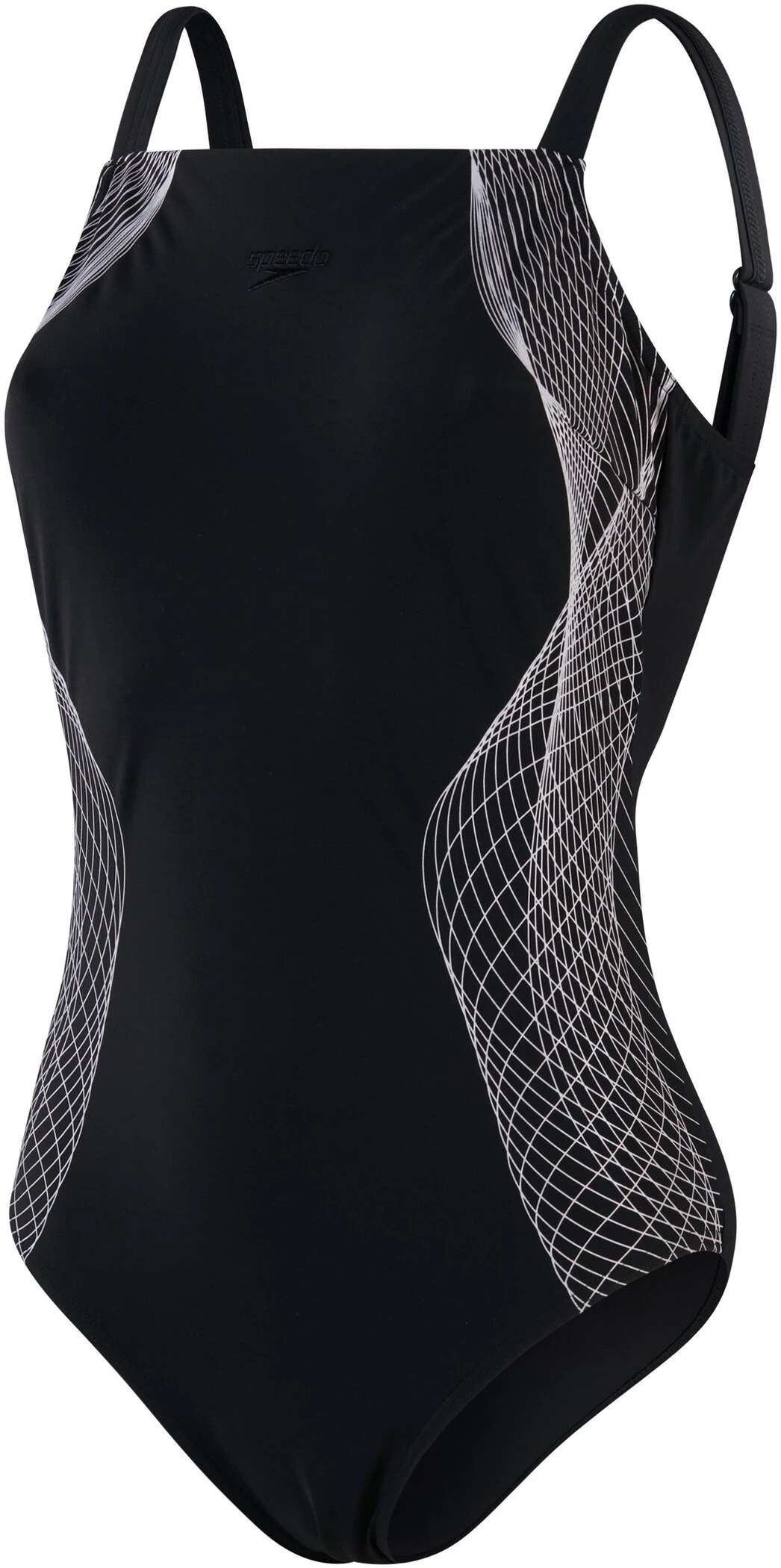 Speedo Crystallux Printed Shaping Swimsuit Women, noir 3 Speedo Crystallux Printed Shaping Swimsuit Women, noir