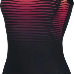 Speedo Digital Placement Hydrasuit Women, noir/rouge